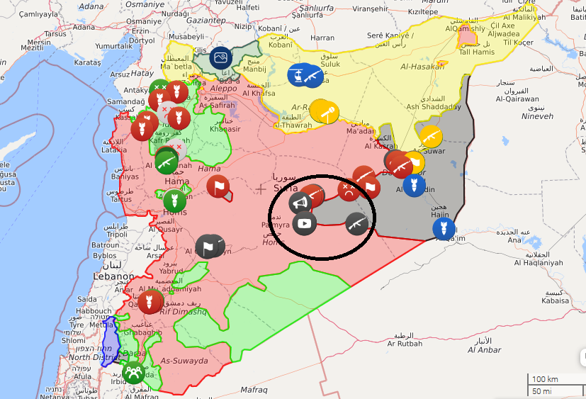 حمله گسترده و سازمان یافته داعش به نیروهای ارتش سوریه و ادامه نبرد سنگین در تدمر/پاتک داعش در رقه و کشته شدن تعدادی از نیروهای آمریکایی