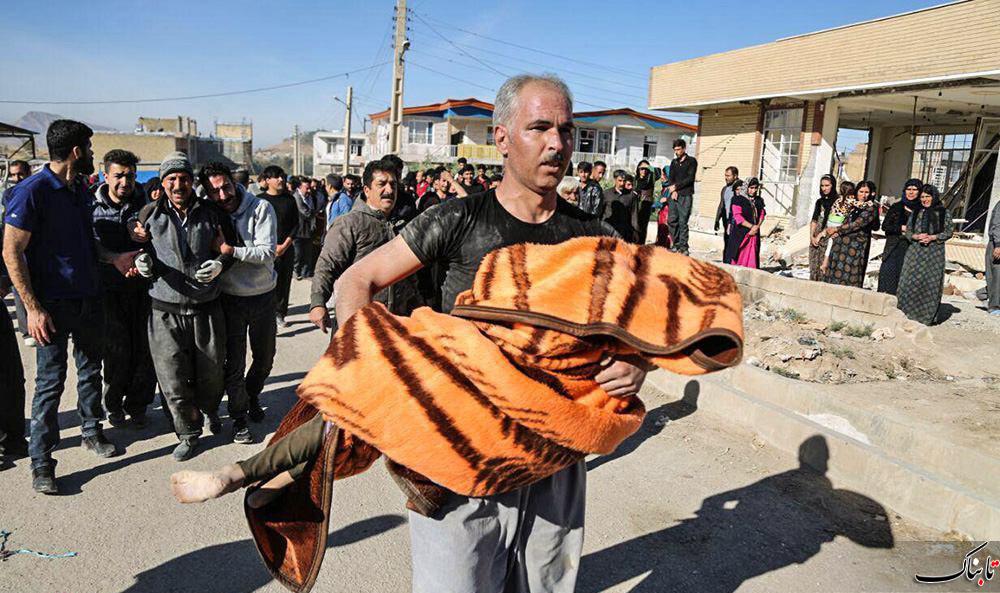 شمار جان&zwnj; باختگان به 214 تن رسید /70 هزار نفر بی خانمان شدند/ اعلام سه روز عزای عمومی در استان کرمانشاه