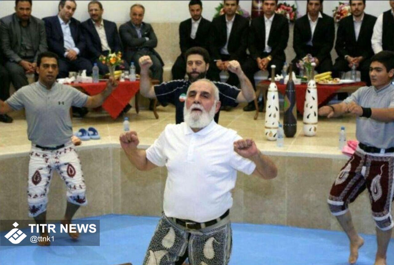 ورزش ناطق نوری در زورخانه بانک مرکزی ورزش ناطق نوری در زورخانه بانک مرکزی