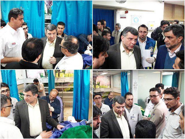 واژگونی مرگبار اتوبوس در محوطه دانشگاه علوم تحقیقات/ شمار جانباختگان حادثه به ۸ تن رسید/ سکته راننده، علت احتمالی واژگونی اتوبوس