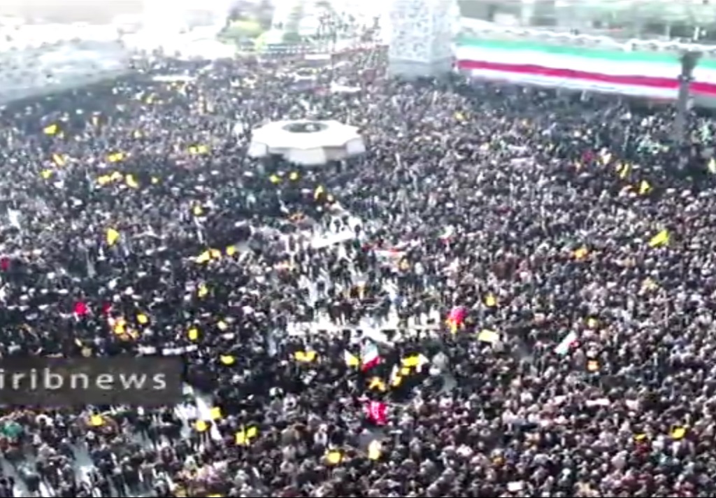 سردار سلامی: در 5 یوم&zwnj;الله تاکنون آمریکا را شکست داده&zwnj;ایم/ حضور پرشور مردم در میدان امام حسین(ع)