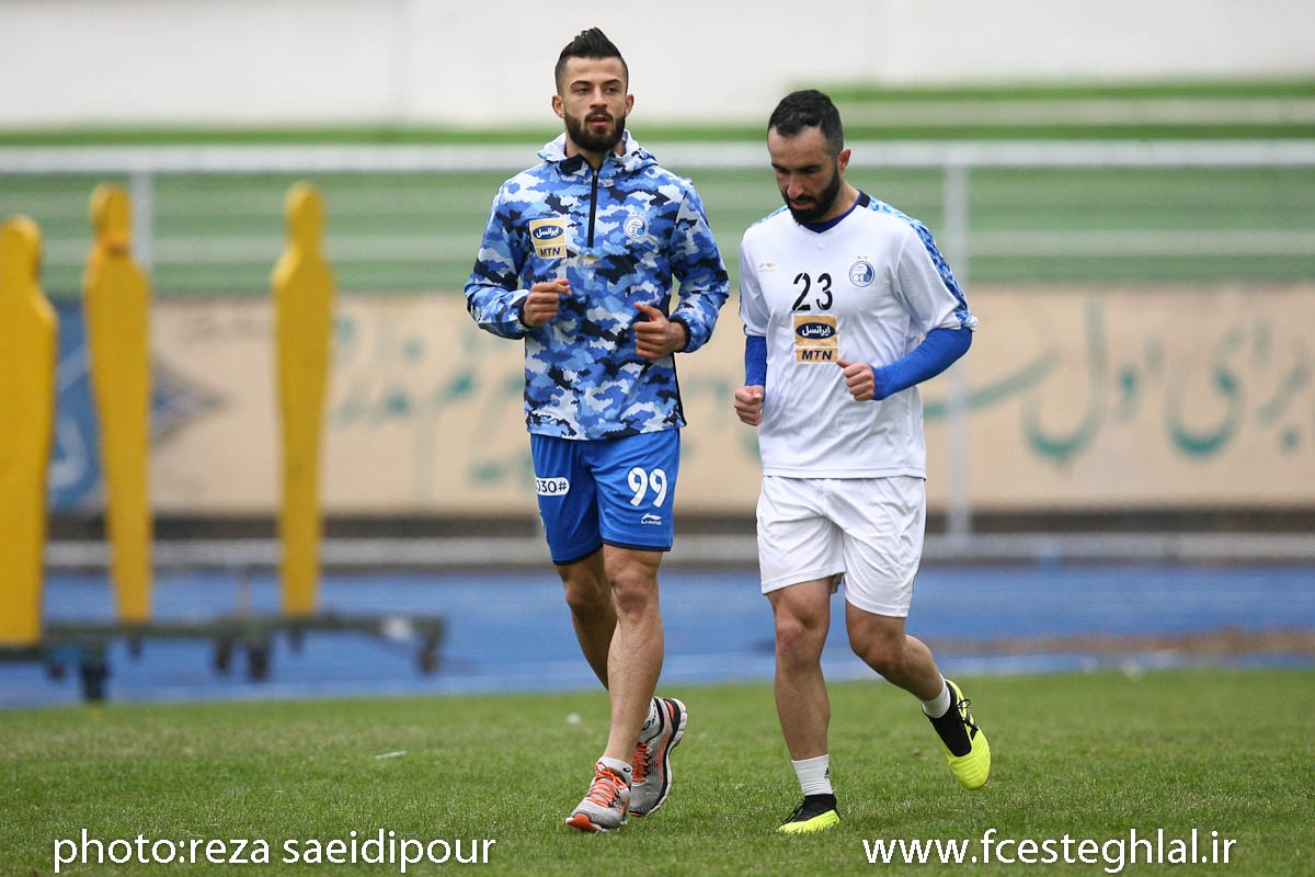 خرید جنجالی و مصدوم استقلال بالاخره تمرین کرد خرید جنجالی و مصدوم استقلال بالاخره تمرین کرد