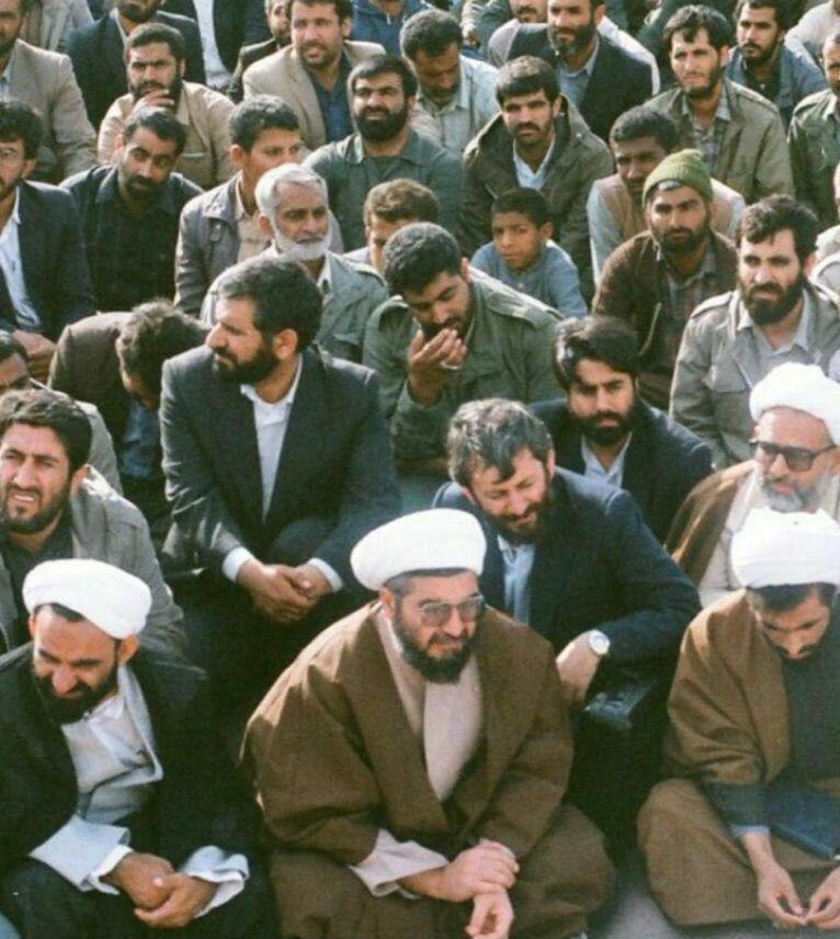 عکسی قدیمی از روحانی،جهانگیری و قاسمسلیمانی عکسی قدیمی از روحانی،جهانگیری و قاسمسلیمانی