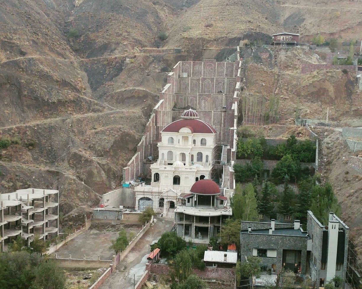 جزئیات کوهخواری برای ساخت ویلای مجلل در اوشان جزئیات کوهخواری برای ساخت ویلای مجلل در اوشان