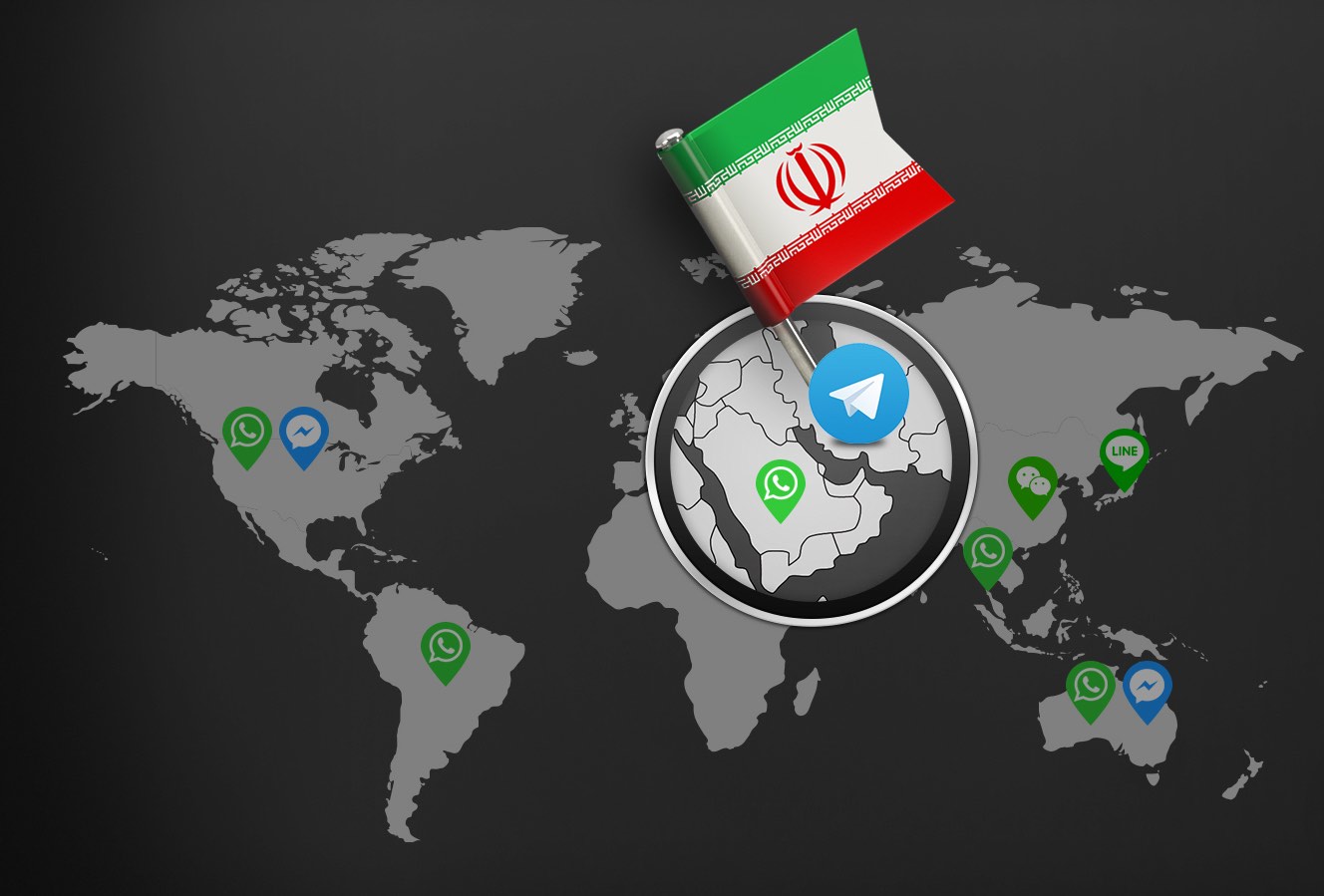 نقش تلگرام در سقوط مداوم ارزش ریال ایران