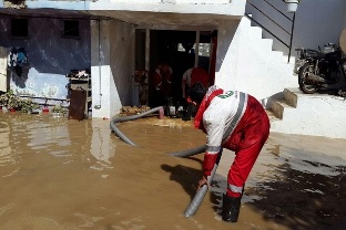 آبگرفتگی ۶۶ منزل مسکونی در کهگیلویه