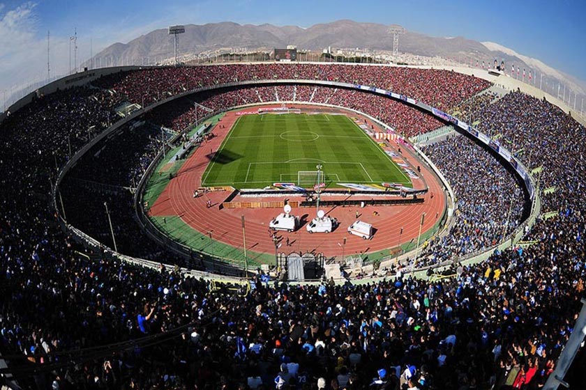 دو ورزشگاه فوتبال ایران میان بزرگترین‌های دنیا