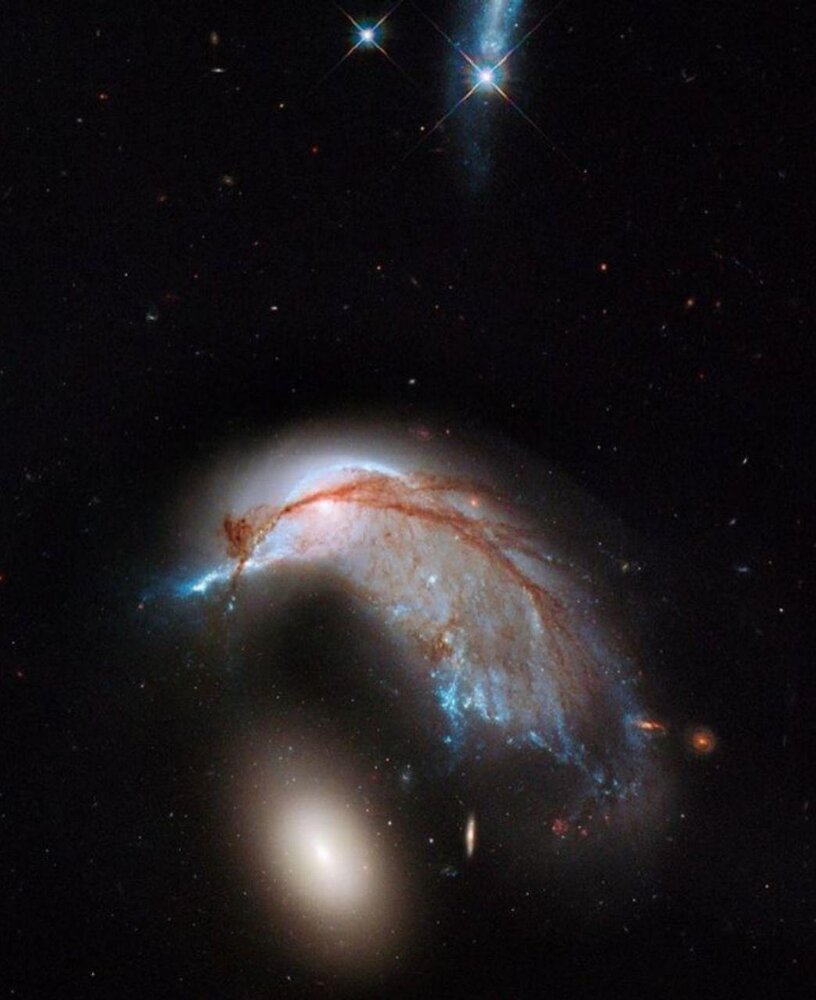 تصویری زیبا ثبت‌شده توسط تلسکوپ فضایی هابل
