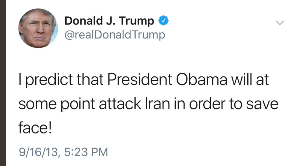 بازخوانی مواضع ترامپ درباره احتمال جنگ با ایران پیش از ریاست‌جمهوری