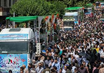 روز شلوغ کلانتری ۱۴۸ تهران در حاشیه مراسم تشییع پیکر شهدا!