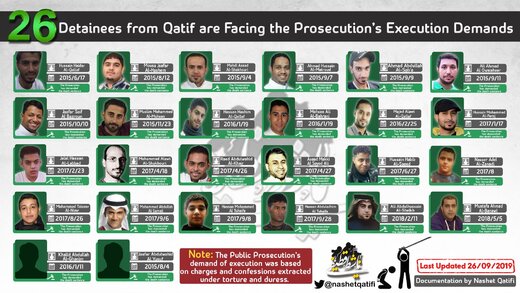  			 				 					ده‌ها شیعه سعودی در انتظار حکم اعدام 				 			 		