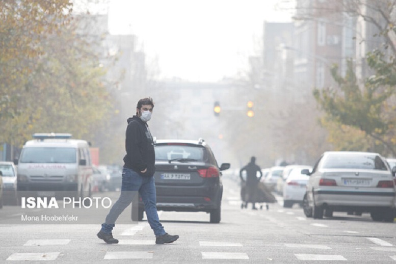                                                    تداوم آلودگی هوای پایتخت برای نهمین روز متوالی                                       