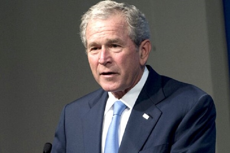                                                    جورج بوش پسر در مراسم تحلیف بایدن شرکت می کند                                       
