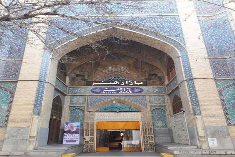                                                    خطر تهدید و تخریب بر سر بازار تاریخی هنر اصفهان                                       