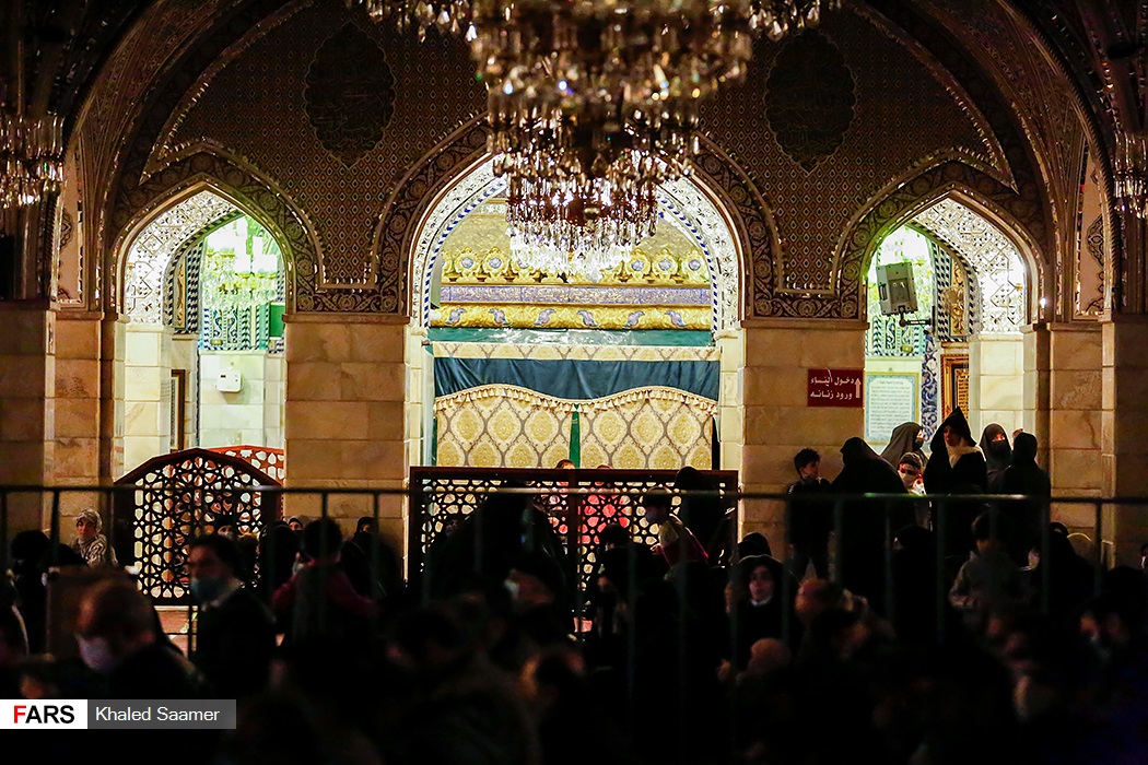 عزاداری شب شهادت حضرت زهرا(س) در دمشق