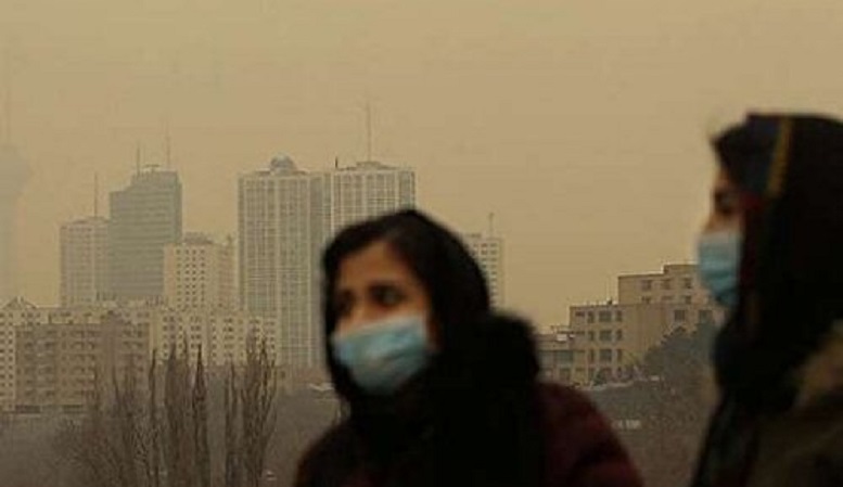                                                    کیفیت هوای بعضی مناطق تهران در وضعیت قرمز                                       