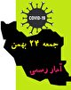 آخرین آمار کرونا در ایران تا ۲۴ بهمن ۹۹/ مجموع بیماران شناسایی شده از مرز یک و نیم میلیون نفر گذشت