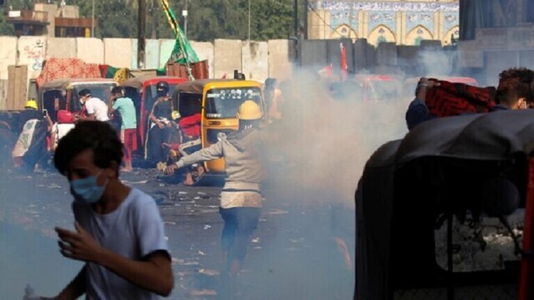                                                    ششمین روز ناآرامی‌های عراق                                       