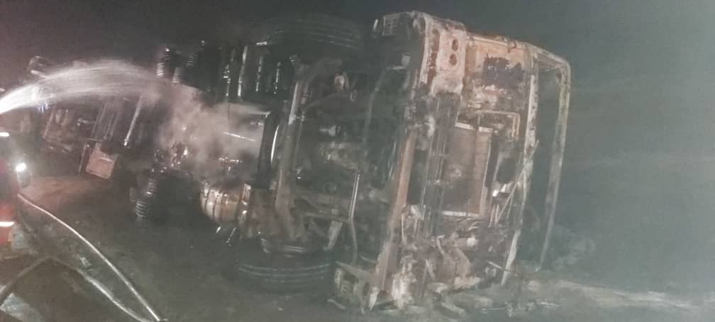 انفجار یک تانکر حامل سوخت در خوزستان