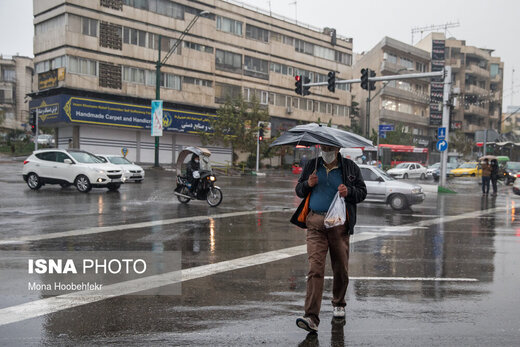                                                    احتمال بارندگي در تهران                                       