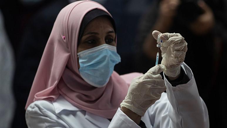                                                    آغاز واکسیناسیون کرونا در نوار غزه با واکسن روسی                                       