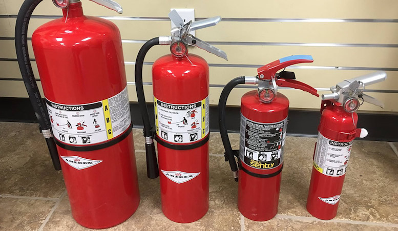                                                    توصیه آتش‌نشانی درباره شارژ مجدد خاموش کننده‌ها                                       