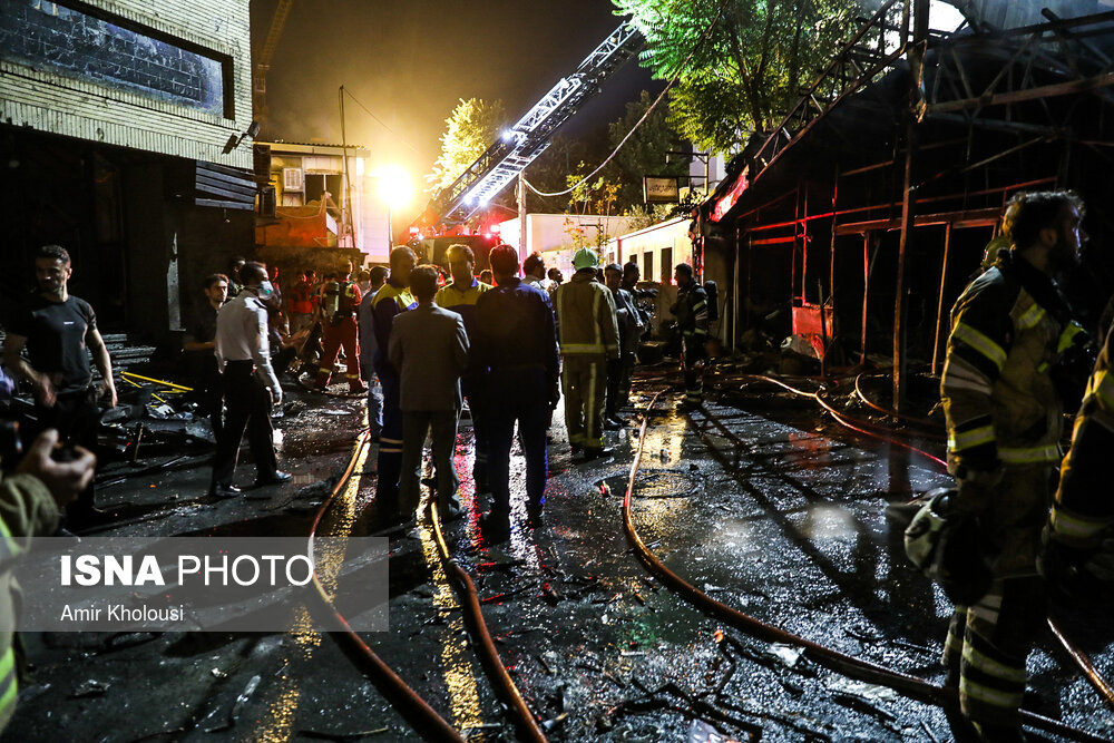 انفجار مهیب در کلینیکی در تهران / تعداد جان باختگان به 19 تن رسید / انسداد محدوده محل حادثه توسط پلیس / تکذیب شایعه «خرابکاری» توسط پلیس 4