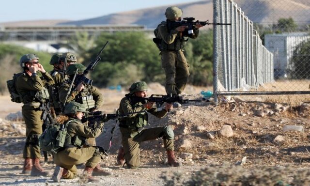                                                   یورش نظامیان اسرائیل به کرانه باختری                                       