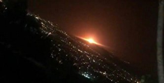 انفجار مخزن گاز صنعتی در محل خالی از سکنه در تهران