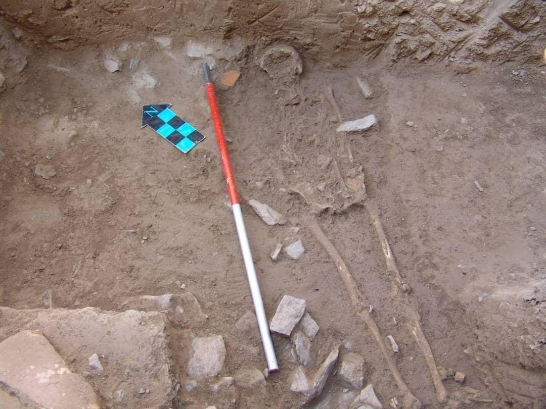 کشف دومین اسکلت بانوی اشکانی در تپه اشرف اصفهان