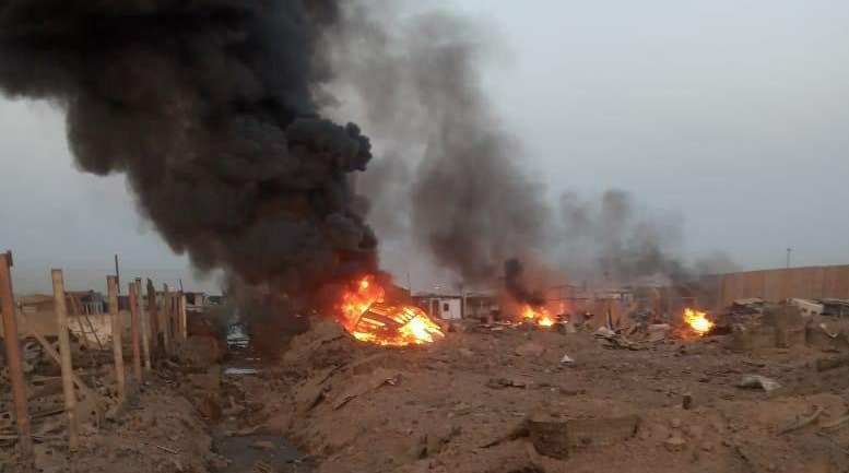 انفجار انبار مهمات حشد الشعبی در جنوب بغداد