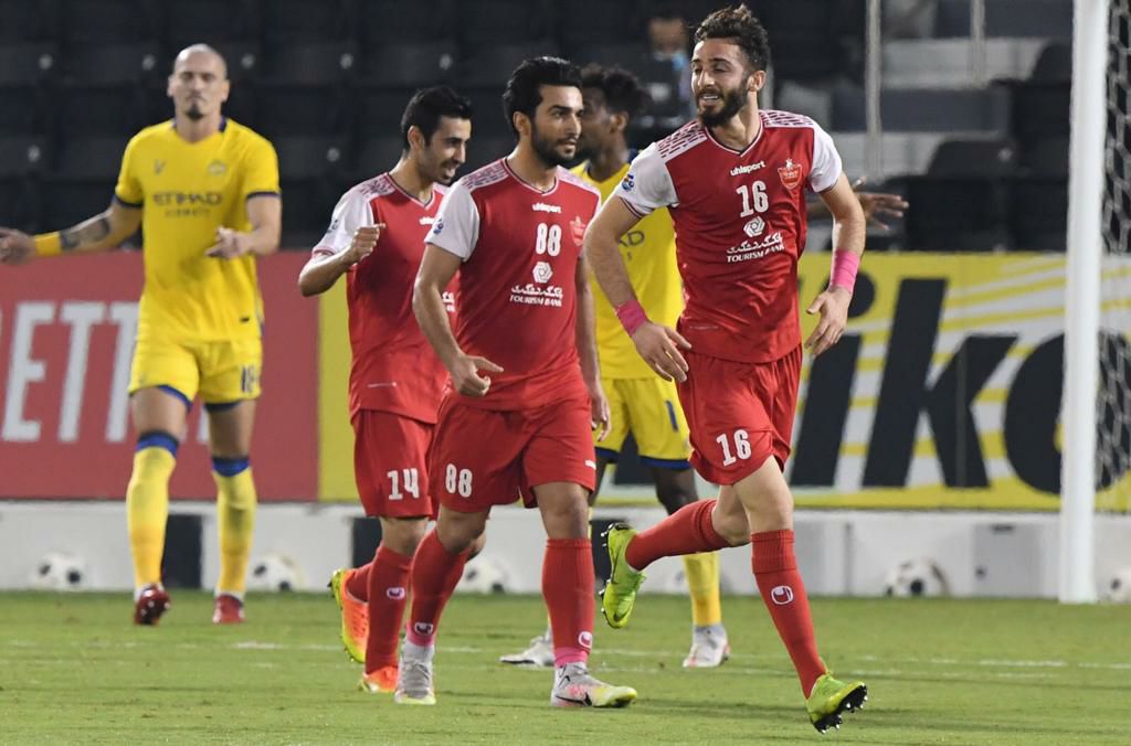 پرسپولیس ایران یک| ۶ - النصر عربستان یک| ۴ هیس به سعودی و شیوخ AFC / کمر  تیم ۵۰میلیون دلاری مقابل غیرت ایرانی شکست - تابناک | TABNAK