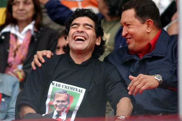 مارادونا ستاره‌ سیاسی و نماد ژئوپولیتیک فوتبال