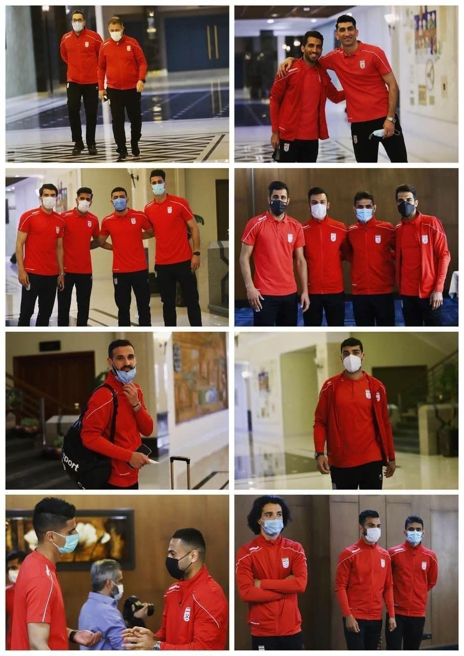 ملی پوشان در هتل المپیک به اردوی تیم ملی فوتبال پیوستند