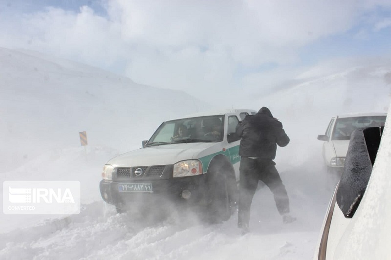                                                    اردبیل در محاصره برف و کولاک                                       