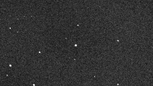 ثبت لحظه گذر یک سیارک 