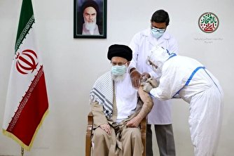 رهبر انقلاب نوبت سوم واکسن کرونا را دریافت کردند
