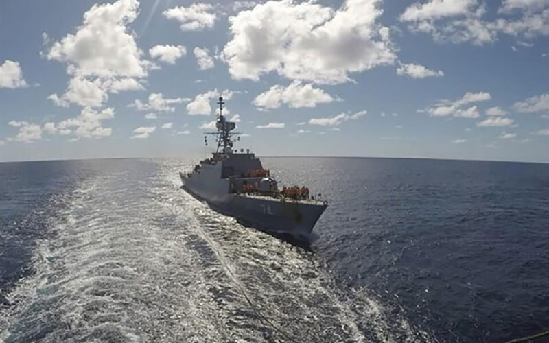 پیام حضور نیروی دریایی ایران در اقیانوس اطلس برای نخستین بار در تاریخ+ فیلم