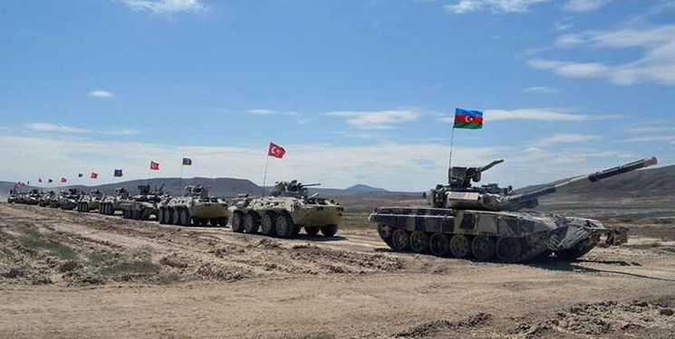 آغاز مانور مشترک ترکیه و جمهوری آذربایجان در باکو
