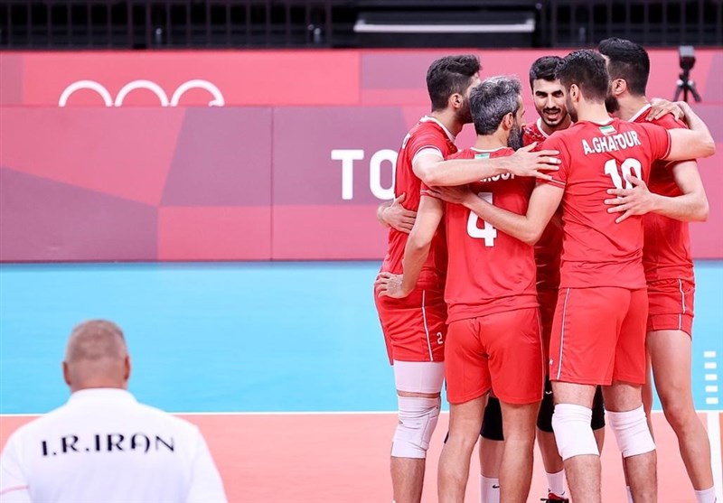 برتری قاطع والیبال ایران مقابل زنگ تفریح المپیک