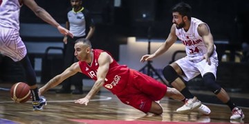 بسکتبال ایران، بحرین را در خانه‌اش ۱۰۰تایی کرد!