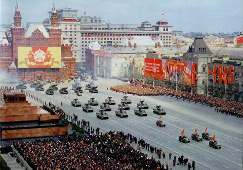 رژه پیروزی شوروی پس از جنگ جهانی دوم