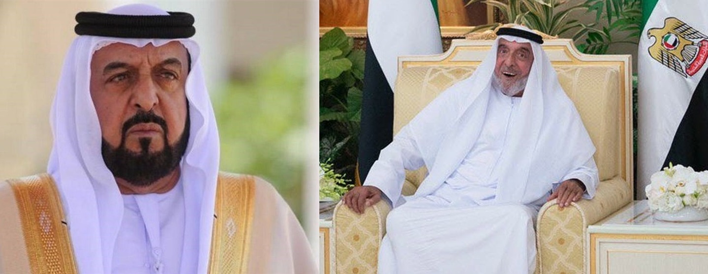 شیخ زاید قبل و بعد از بیماری