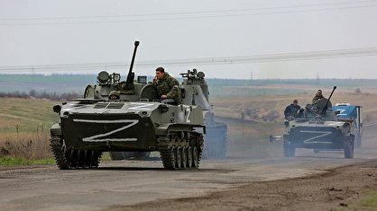 تانک‌های آلمان در راه اوکراین/