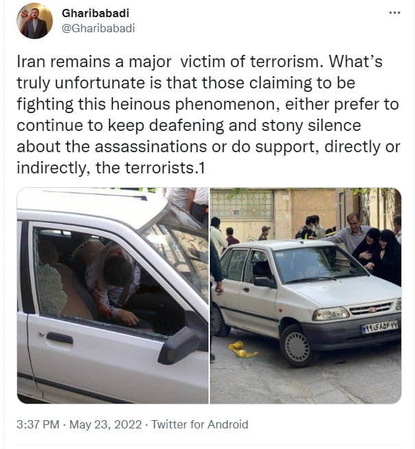واکنش دبیر ستاد حقوق بشر به ترور یک مدافع حرم