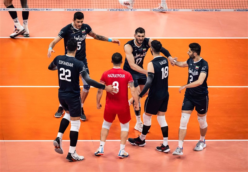 برد مقابل اسلوونی و صعود محتمل والیبال ایران