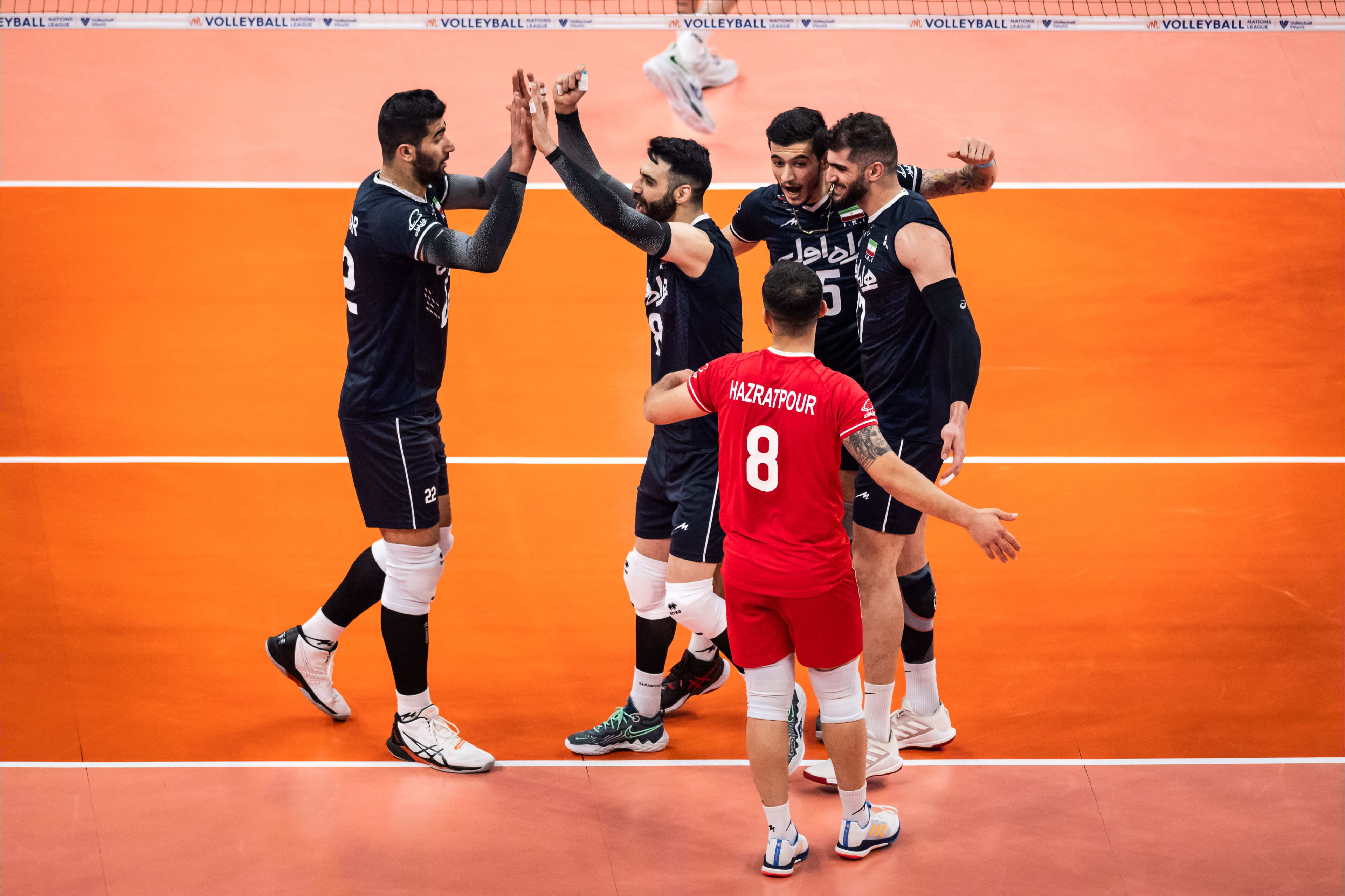شاهکار صعود والیبال ایران با شکست ۳برصفر غول آخر