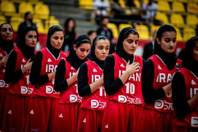دختران بسکتبال ایران به نیمه‌نهایی آسیا نرسیدند