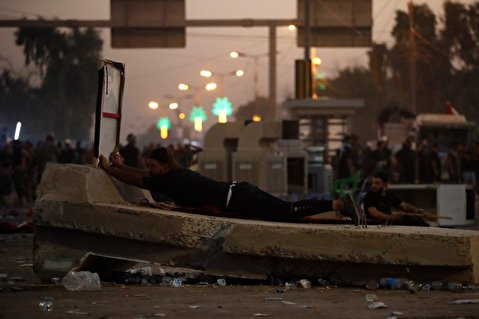 تبادل آتش سنگین شبانه در بغداد