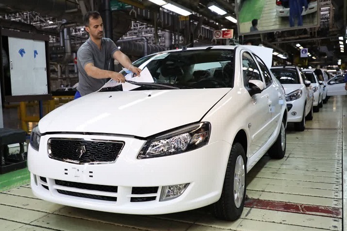 تولید ایران خودرو در نیمه دوم سال شتاب گرفت